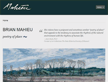 Tablet Screenshot of brianmahieu.com
